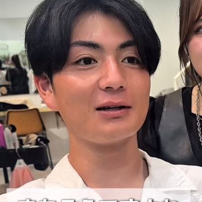 男性が「センターパート」のまま印象一新！すっきりとした清潔感あふれる好印象ヘアが素敵