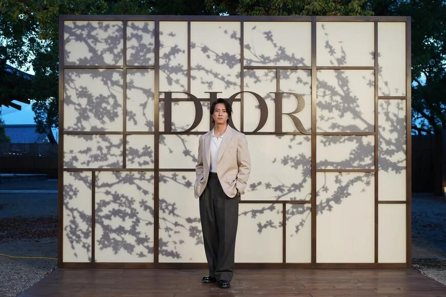 出所：クリスチャン・ディオール合同会社「【DIOR】2025年フォール コレクションを京都・東寺の庭園で発表」