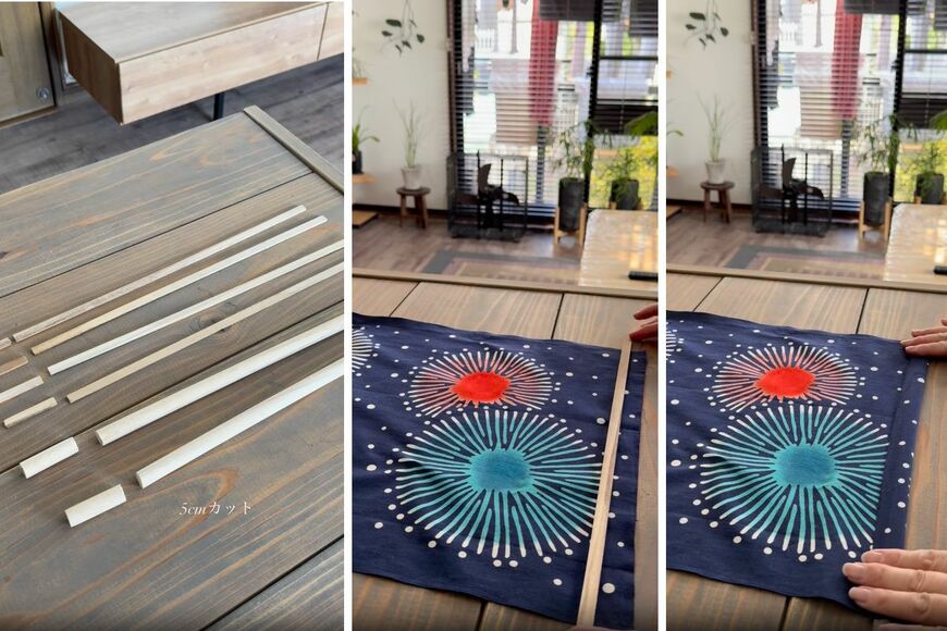 セリアとダイソーの商品を使ったDIY