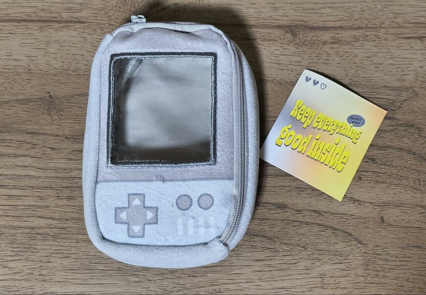 ダイソー、Ｙ２Ｋゲーム機ポーチ筆者撮影写真