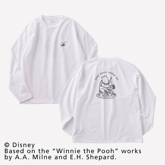 アルペン限定 ディズニー グラフィックロングTシャツ クラシックPOOH