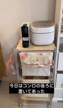 「使いやすそう！」狭くて作業しづらいキッチン→分別ゴミ箱を収納できるカウンターDIYで快適空間に！