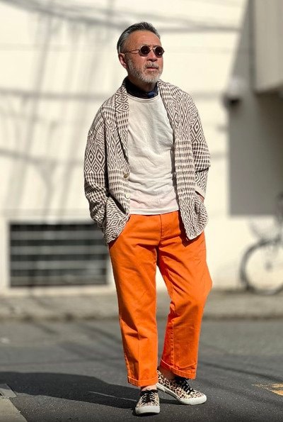 イケオジのコーデ