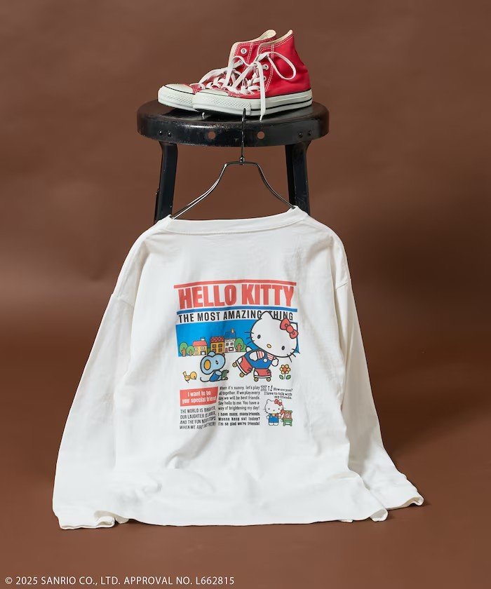 ゆるっとしたオーバーサイズのシルエット