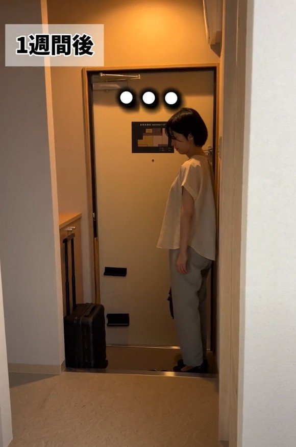 出所：@superhotel_official「旅行あるある～荷ほどきタイミングver～」