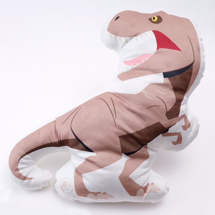 出所：しまむら公式オンラインストア ダイカットクッション（ジュラシック・ワールド）