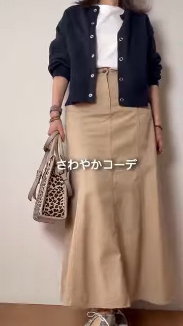 出所：@なお50代からのオシャレコーデ