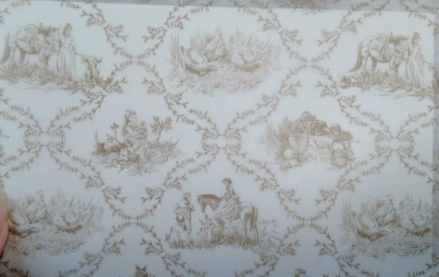 筆者撮影（セリア、レターセット 4セット トワルドジュイスタイル）