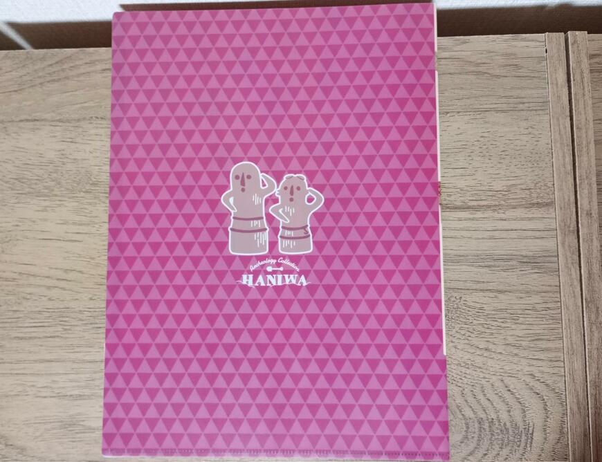 出所：筆者撮影（キャンドゥ、クリアホルダー 埴輪・土偶）