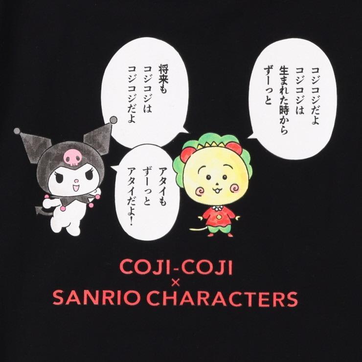 出所：しまむら 公式オンラインストア レディース　半袖Tシャツ（コジコジ×サンリオキャラクターズ)・ブラック 213
