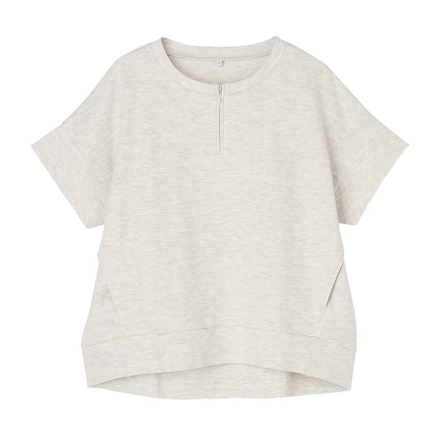 ワークマン公式　レディースメンモリーハーフジッププルオーバー