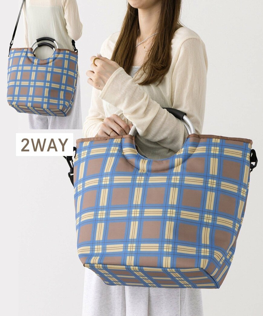 出所：3COINS公式　大容量保冷バッグ／Autumn Picnic