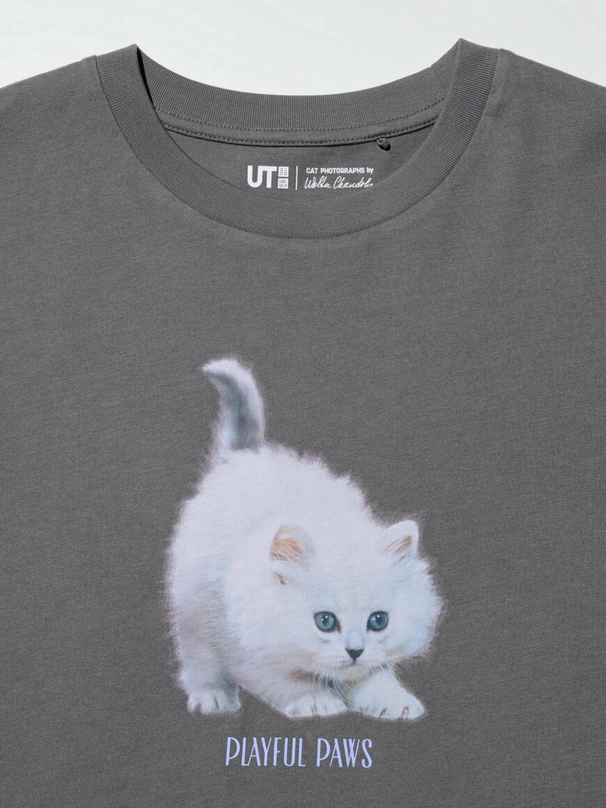 ユニクロ公式　キャット・フォトグラフ UT/リラックスフィット