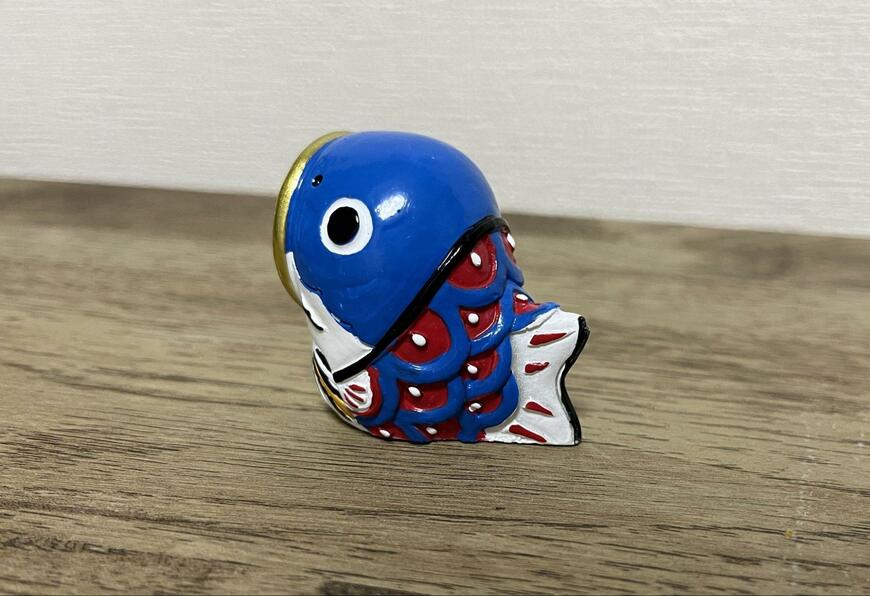 キャンドゥ、リトルフレンド シマエナガ 鯉のぼり商品背面画像