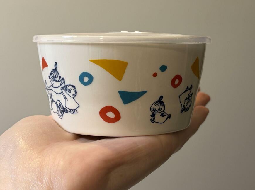 扶桑社 cookpad plus、MOOMIN＜ムーミン＞ 磁器の密閉保存容器 豪華2個セット商品画像