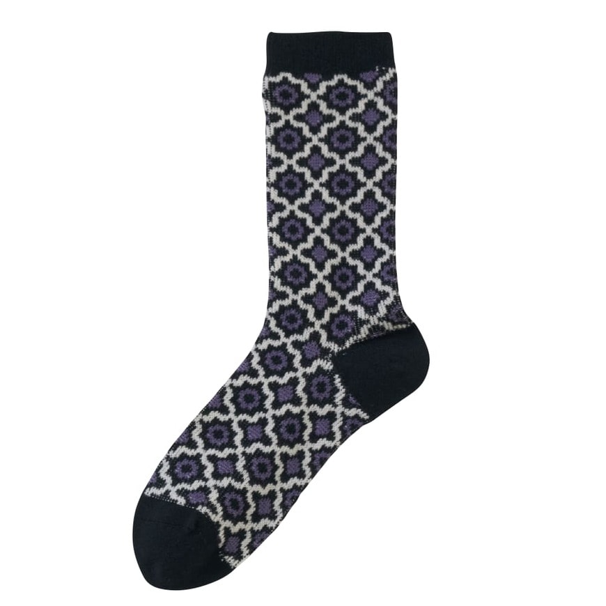 ワークマン公式　レディースシティメリノジャカードソックス 先丸1足　画像