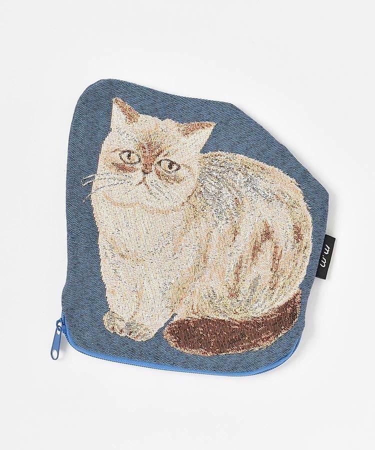 ブルーブルーエ公式　松尾ミユキダイカットポーチ