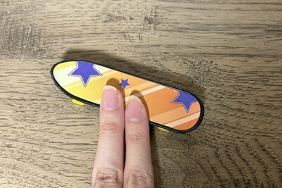ダイソー、スケートボード商品画像