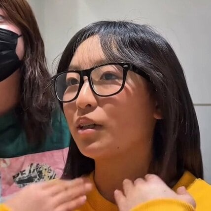  人生初の挑戦！半年前に縮毛矯正した女性がふんわり「ボブパーマ」に。「かわいい」と本人も満足そう