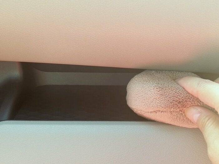 クリーナーが隅にぴったりフィット