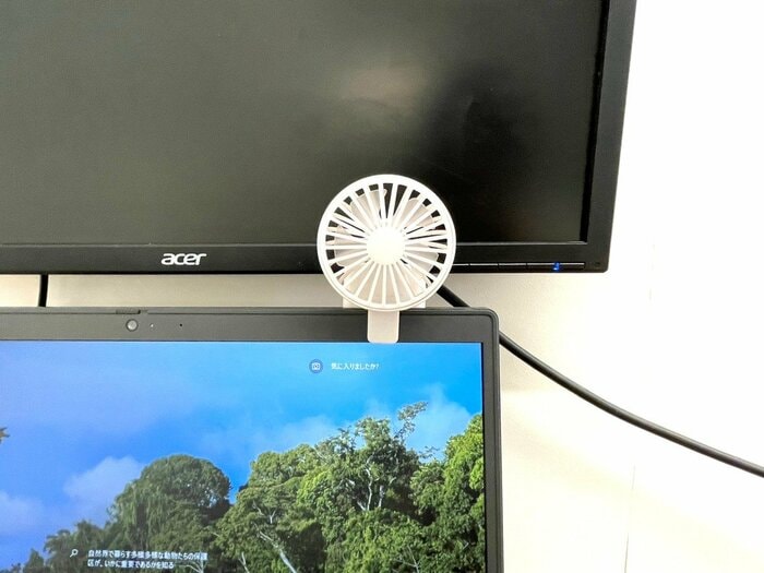 パソコンに取り付け