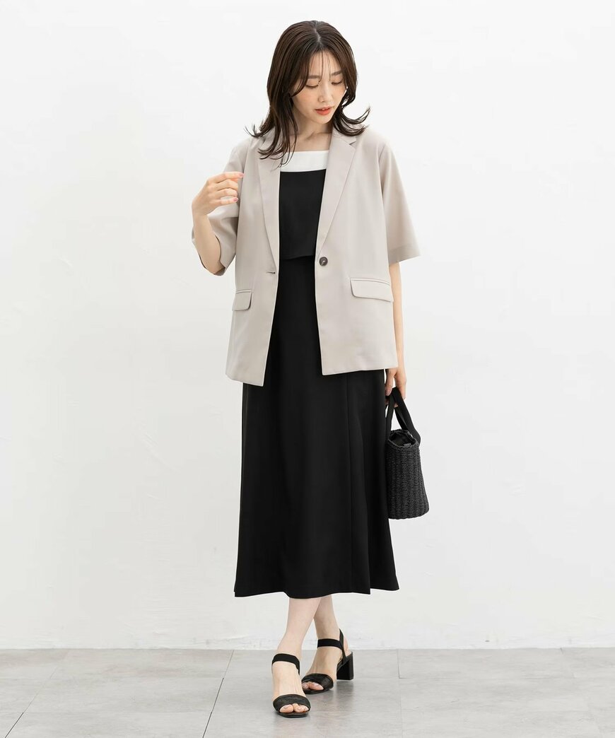 出所：ハニーズ公式　キャミワンピース