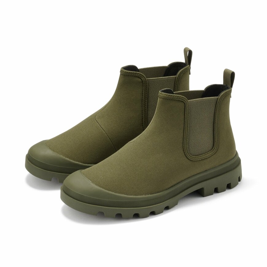 出所：無印良品公式　婦人 柔らかい中敷を使用した 撥水サイドゴアブーツ