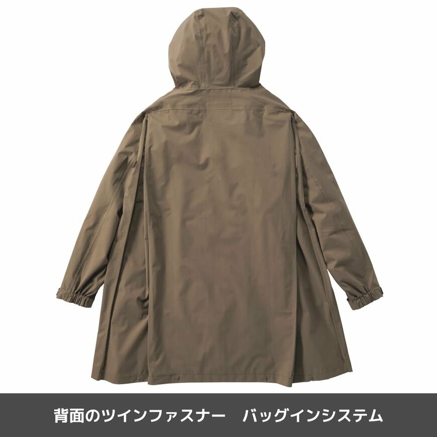 出所：ワークマン　SOLOTEX(R)(ソロテックス)使用BAG IN(バッグイン)レインコート