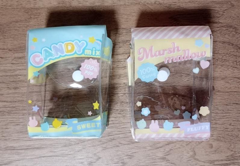 出所：筆者撮影（セリア、ドールポーチ ケース スイーツ）