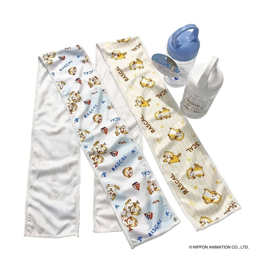 ワッツ公式　ラスカル ( ボトル入 ) ひんやりタオル