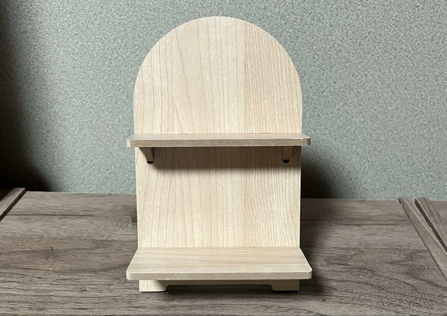 セリア、ディスプレイスタンド アーチ型の写真