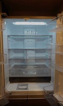 「美しすぎる！！」100均やニトリのアイテムで〈冷蔵庫〉をスッキリ整える！奥行きを無駄なく使う見やすい収納が爆誕！