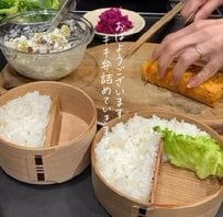 【トンでリング弁当】可愛すぎる！肉巻きと副菜たっぷりの色鮮やか弁当に「感心感動しかありません」