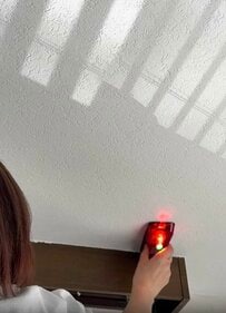 「おしゃれで憧れる！！」シンプルな天井に...→シックな〈アイアンバー〉を取り付け！植物を吊るして究極の癒し空間に！