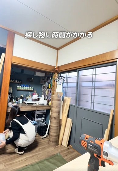 探し物に時間がかかっていたという「＠bricolage_home」さん