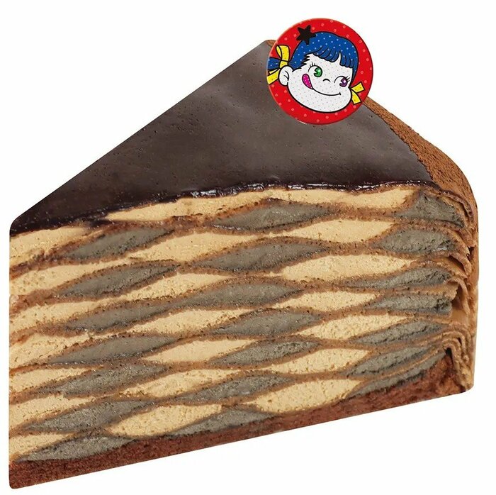 ブラックミルクレープ