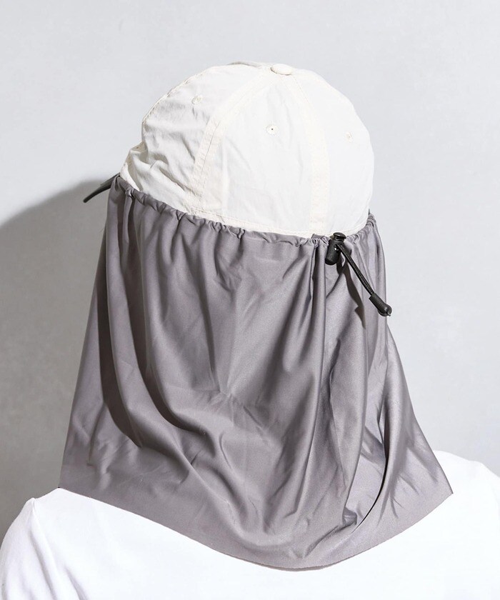 うなじを紫外線からしっかりとガードしてくれるうなじカバー