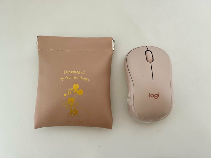 パソコンのマウスよりひと回り大きいサイズ