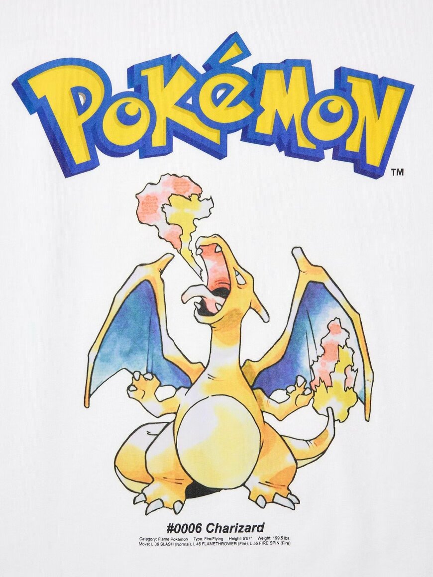 出所：ユニクロ公式 ポケモン UT