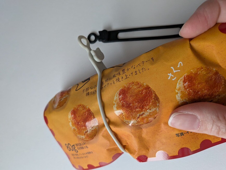 「食べかけのお菓子をまとめるのも◎」