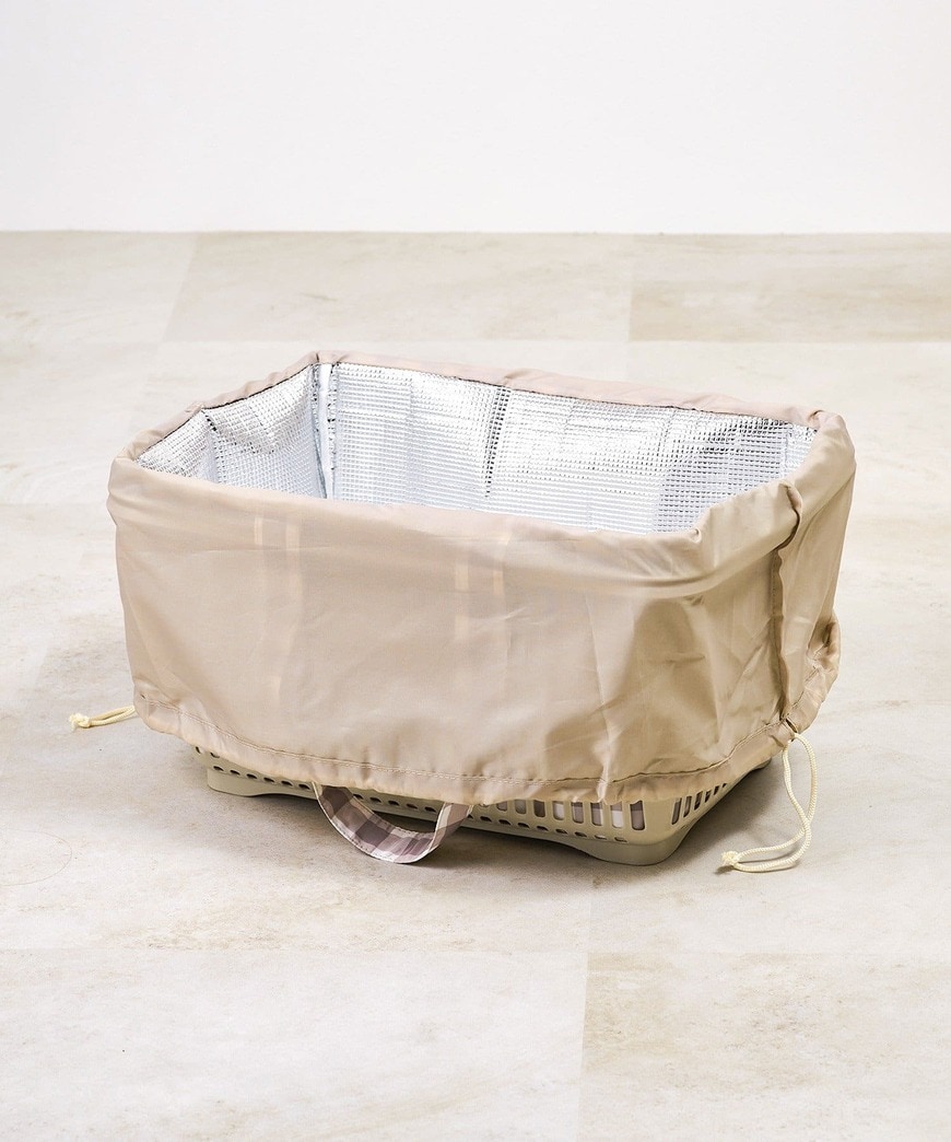 出所：3COINS公式　買い物カゴバッグ