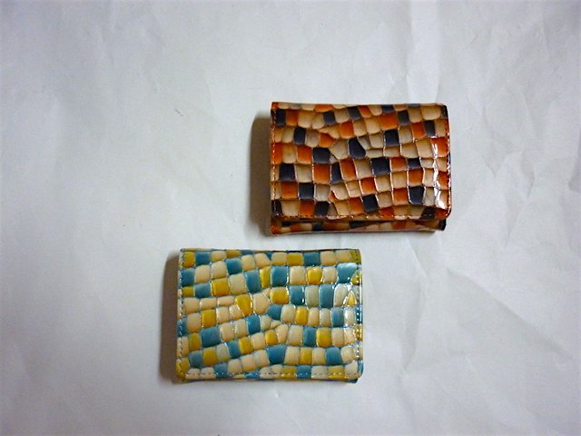 Nananoel - vegaステンドグラスレザー三つ折りミニ財布 ¥7,452（税込）