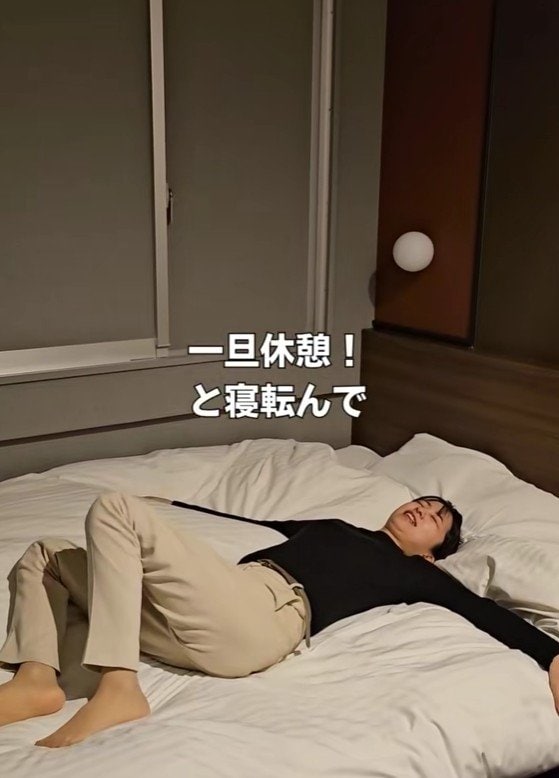 出所：@superhotel_official「ホテルに泊まる時のあるある」