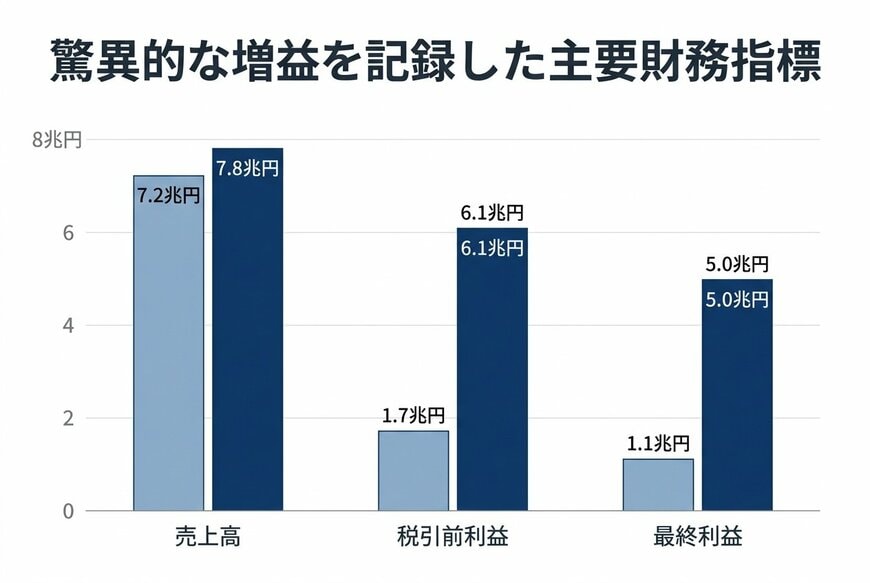 出所：決算短信 p.1を基にイズミダイズム作成
