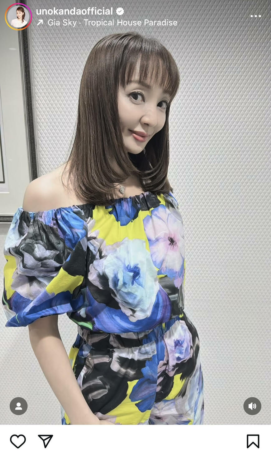 出所：神田うののInstagram（＠unokandaofficial）参照日：2025年7月25日