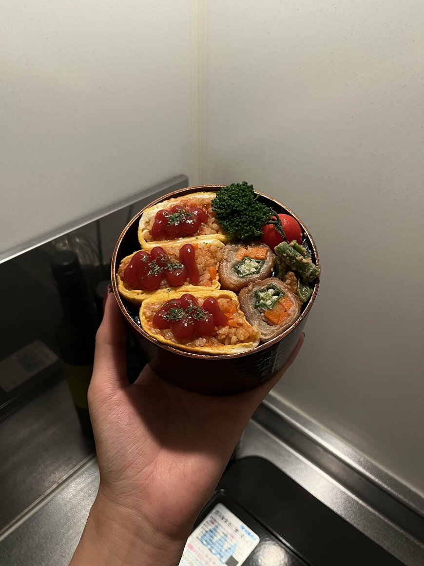 彩りの良いお弁当