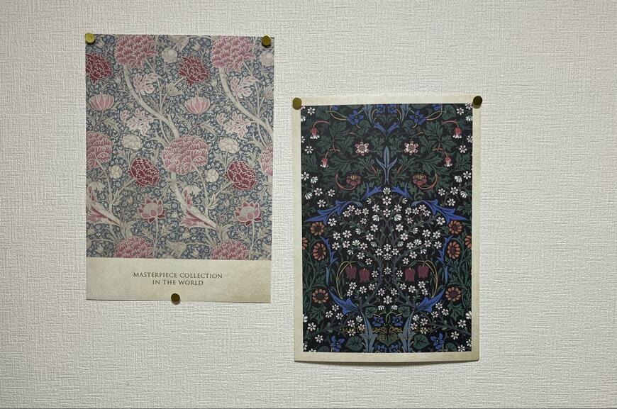 セリア、ウィリアム・モリスのA4ポスター画像