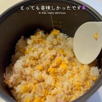 お魚好きにはたまらない「マグロの竜田揚げ」が詰められた　ツナと卵そぼろの【混ぜご飯弁当】が美味しそう