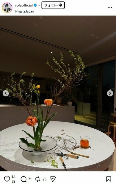 ローラのInstagram投稿