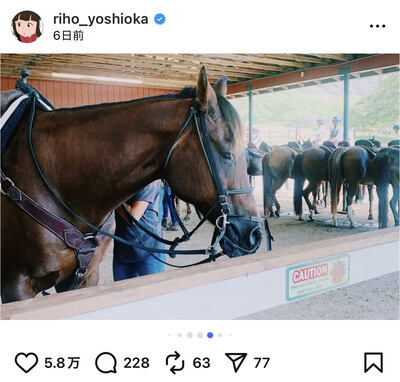 吉岡里帆のInstagram